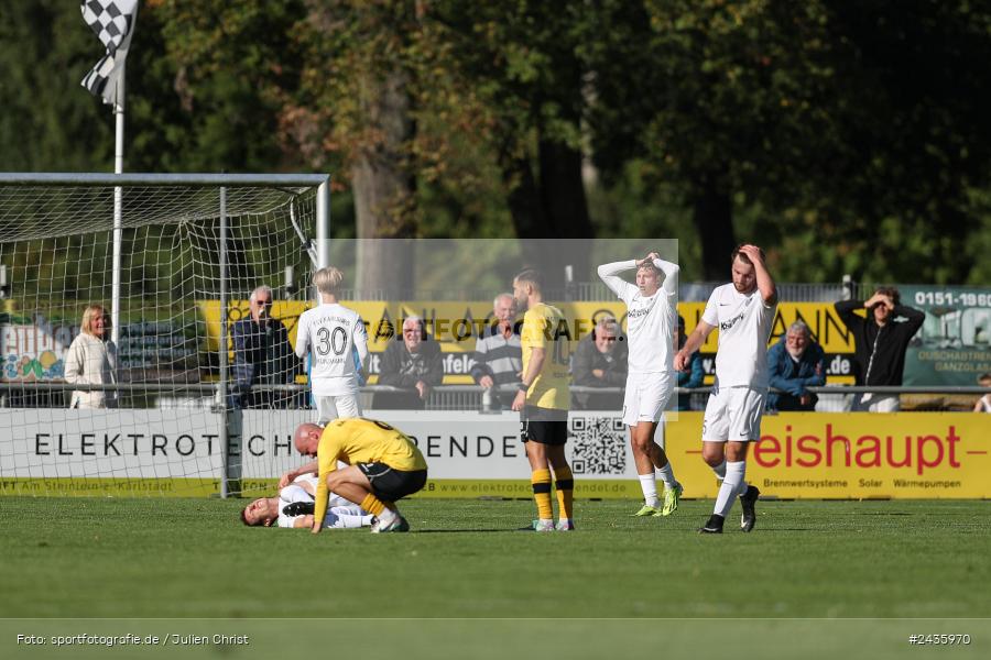 Fundamentum Sportpark, Karlburg, 14.09.2024, sport, action, BFV, Fussball, 11. Spieltag, Bayernliga Nord, HOF, TSV, SpVgg Bayern Hof, TSV Karlburg - Bild-ID: 2435970