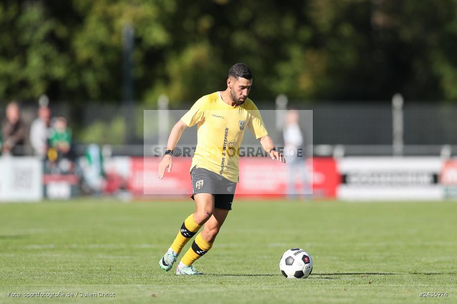 Fundamentum Sportpark, Karlburg, 14.09.2024, sport, action, BFV, Fussball, 11. Spieltag, Bayernliga Nord, HOF, TSV, SpVgg Bayern Hof, TSV Karlburg - Bild-ID: 2435974