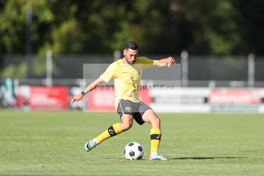 Fundamentum Sportpark, Karlburg, 14.09.2024, sport, action, BFV, Fussball, 11. Spieltag, Bayernliga Nord, HOF, TSV, SpVgg Bayern Hof, TSV Karlburg - Bild-ID: 2435976