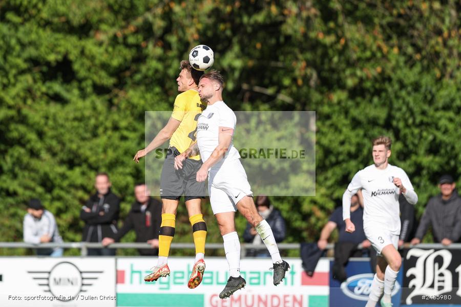 Fundamentum Sportpark, Karlburg, 14.09.2024, sport, action, BFV, Fussball, 11. Spieltag, Bayernliga Nord, HOF, TSV, SpVgg Bayern Hof, TSV Karlburg - Bild-ID: 2435980