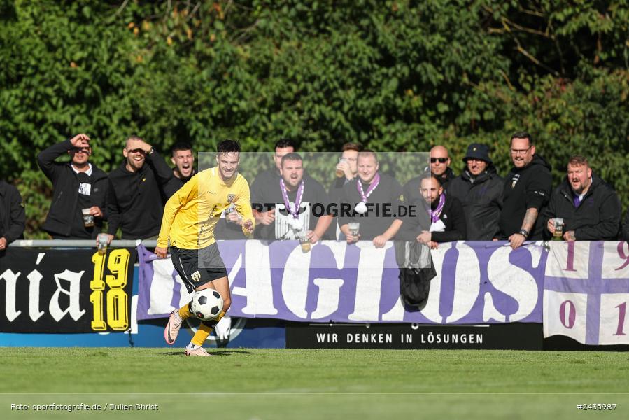 Fundamentum Sportpark, Karlburg, 14.09.2024, sport, action, BFV, Fussball, 11. Spieltag, Bayernliga Nord, HOF, TSV, SpVgg Bayern Hof, TSV Karlburg - Bild-ID: 2435987