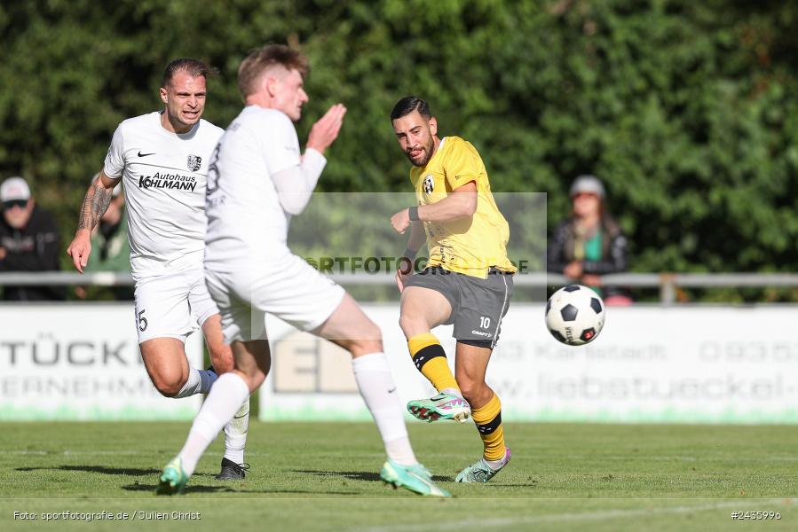 Fundamentum Sportpark, Karlburg, 14.09.2024, sport, action, BFV, Fussball, 11. Spieltag, Bayernliga Nord, HOF, TSV, SpVgg Bayern Hof, TSV Karlburg - Bild-ID: 2435996