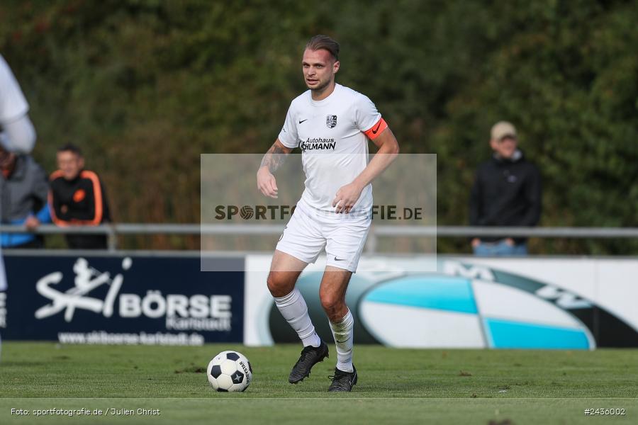 Fundamentum Sportpark, Karlburg, 14.09.2024, sport, action, BFV, Fussball, 11. Spieltag, Bayernliga Nord, HOF, TSV, SpVgg Bayern Hof, TSV Karlburg - Bild-ID: 2436002