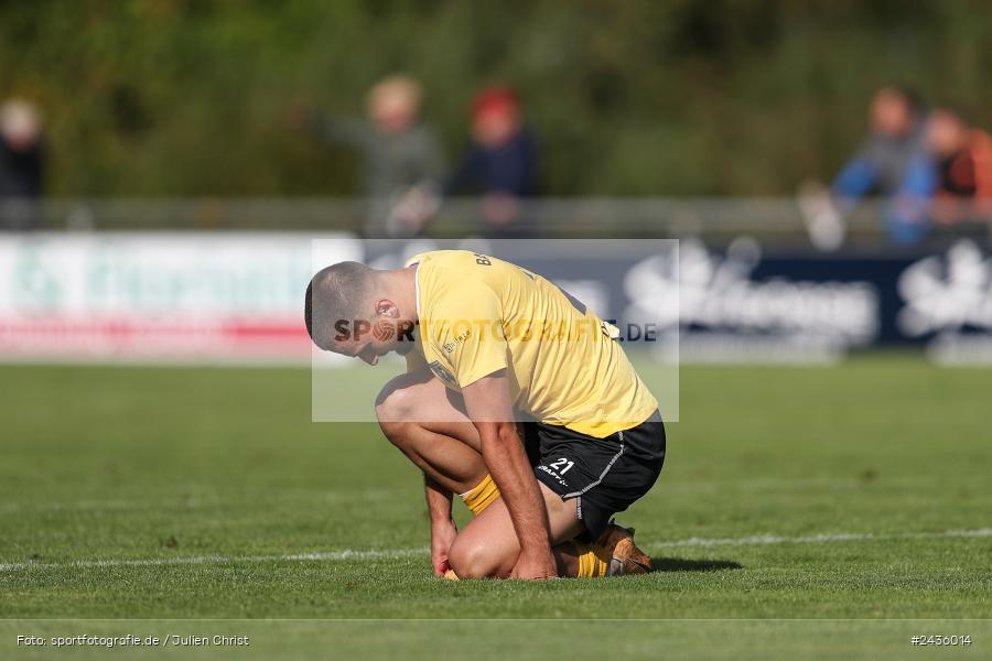 Fundamentum Sportpark, Karlburg, 14.09.2024, sport, action, BFV, Fussball, 11. Spieltag, Bayernliga Nord, HOF, TSV, SpVgg Bayern Hof, TSV Karlburg - Bild-ID: 2436014 Fundamentum Sportpark, Karlburg, 14.09.2024, sport, action, BFV, Fussball, 11. Spieltag, Bayernliga Nord, HOF, TSV, SpVgg Bayern Hof, TSV Karlburg - Bild-ID: 2436014