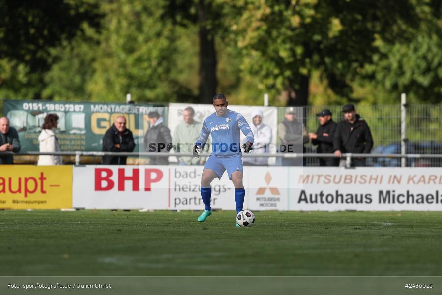 Fundamentum Sportpark, Karlburg, 14.09.2024, sport, action, BFV, Fussball, 11. Spieltag, Bayernliga Nord, HOF, TSV, SpVgg Bayern Hof, TSV Karlburg - Bild-ID: 2436025 Fundamentum Sportpark, Karlburg, 14.09.2024, sport, action, BFV, Fussball, 11. Spieltag, Bayernliga Nord, HOF, TSV, SpVgg Bayern Hof, TSV Karlburg - Bild-ID: 2436025