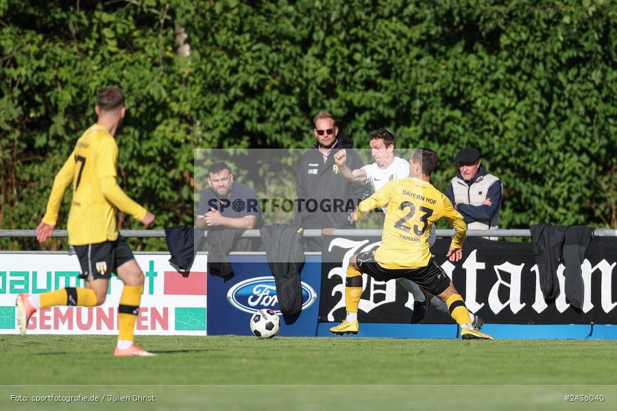 Fundamentum Sportpark, Karlburg, 14.09.2024, sport, action, BFV, Fussball, 11. Spieltag, Bayernliga Nord, HOF, TSV, SpVgg Bayern Hof, TSV Karlburg - Bild-ID: 2436040