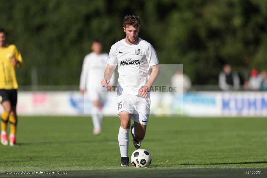 Fundamentum Sportpark, Karlburg, 14.09.2024, sport, action, BFV, Fussball, 11. Spieltag, Bayernliga Nord, HOF, TSV, SpVgg Bayern Hof, TSV Karlburg - Bild-ID: 2436051