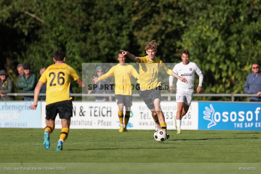 Fundamentum Sportpark, Karlburg, 14.09.2024, sport, action, BFV, Fussball, 11. Spieltag, Bayernliga Nord, HOF, TSV, SpVgg Bayern Hof, TSV Karlburg - Bild-ID: 2436053