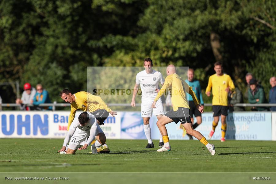 Fundamentum Sportpark, Karlburg, 14.09.2024, sport, action, BFV, Fussball, 11. Spieltag, Bayernliga Nord, HOF, TSV, SpVgg Bayern Hof, TSV Karlburg - Bild-ID: 2436056