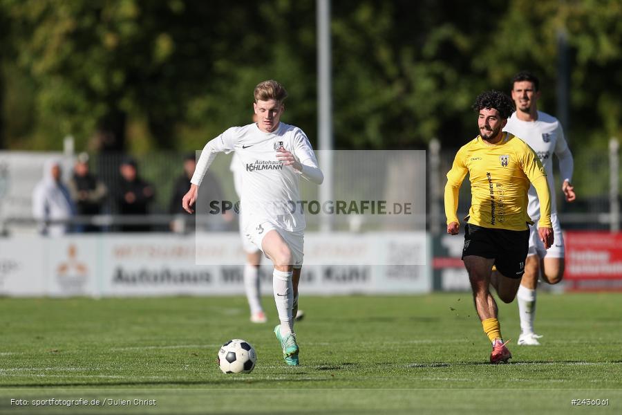 Fundamentum Sportpark, Karlburg, 14.09.2024, sport, action, BFV, Fussball, 11. Spieltag, Bayernliga Nord, HOF, TSV, SpVgg Bayern Hof, TSV Karlburg - Bild-ID: 2436061