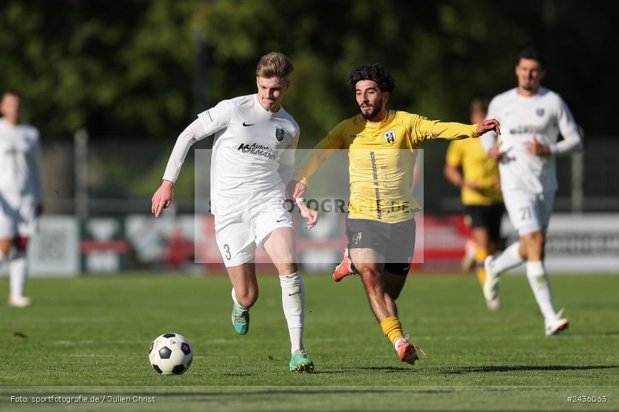 Fundamentum Sportpark, Karlburg, 14.09.2024, sport, action, BFV, Fussball, 11. Spieltag, Bayernliga Nord, HOF, TSV, SpVgg Bayern Hof, TSV Karlburg - Bild-ID: 2436063