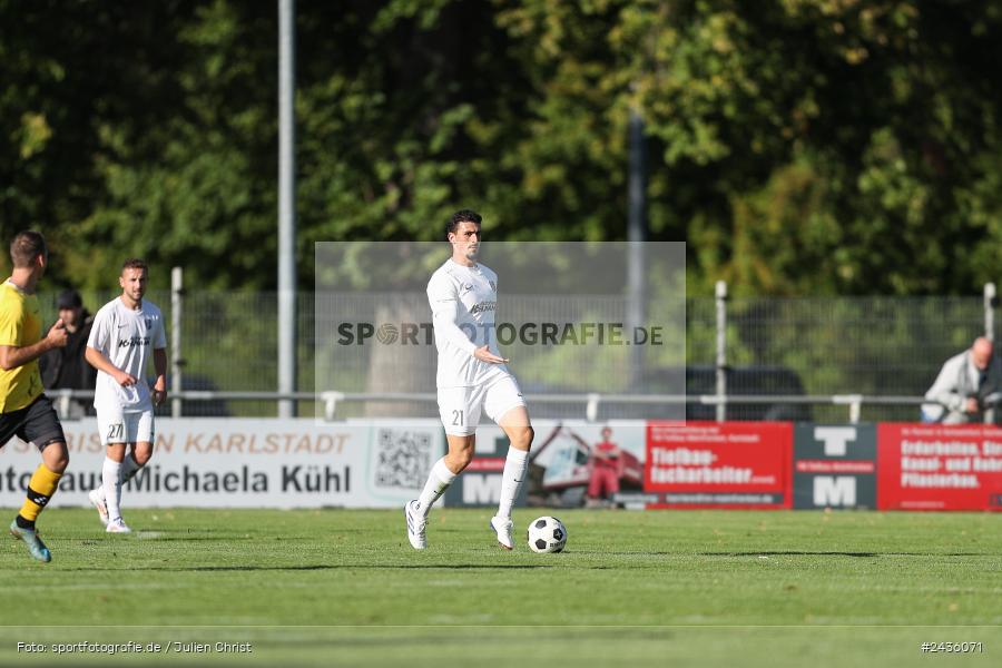 Fundamentum Sportpark, Karlburg, 14.09.2024, sport, action, BFV, Fussball, 11. Spieltag, Bayernliga Nord, HOF, TSV, SpVgg Bayern Hof, TSV Karlburg - Bild-ID: 2436071