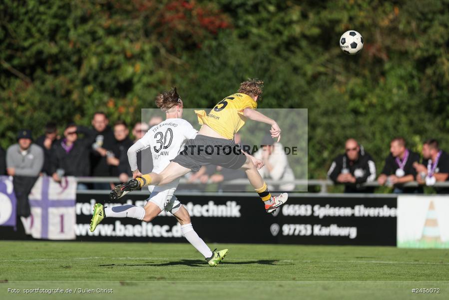 Fundamentum Sportpark, Karlburg, 14.09.2024, sport, action, BFV, Fussball, 11. Spieltag, Bayernliga Nord, HOF, TSV, SpVgg Bayern Hof, TSV Karlburg - Bild-ID: 2436072
