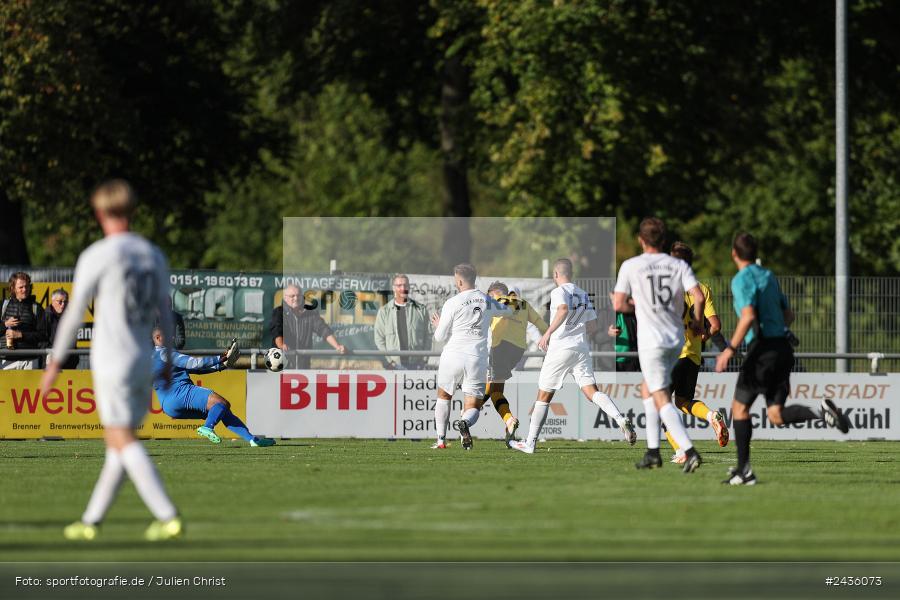 Fundamentum Sportpark, Karlburg, 14.09.2024, sport, action, BFV, Fussball, 11. Spieltag, Bayernliga Nord, HOF, TSV, SpVgg Bayern Hof, TSV Karlburg - Bild-ID: 2436073