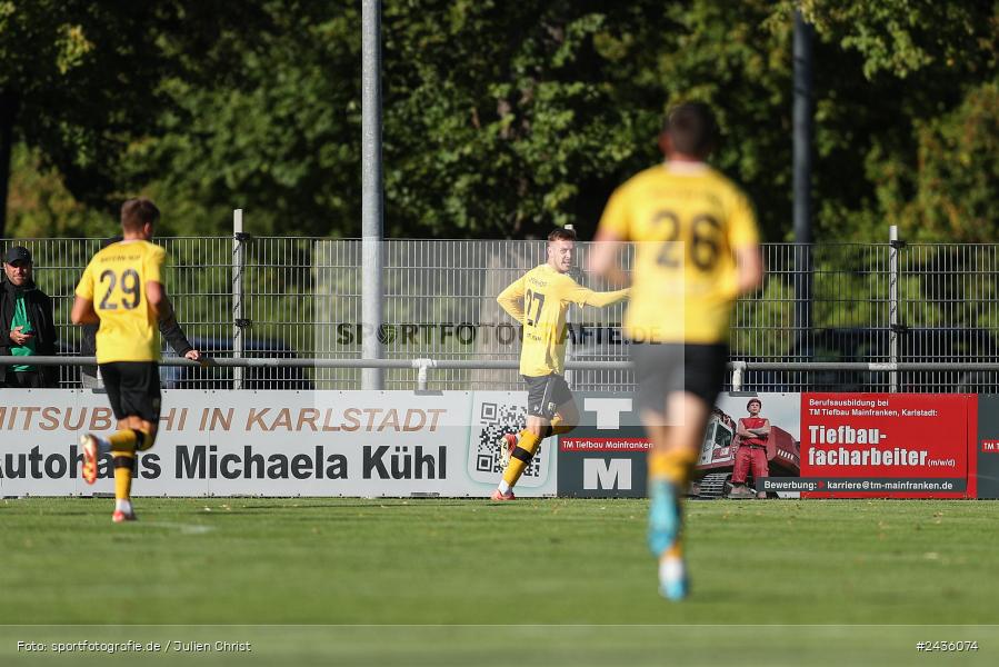 Fundamentum Sportpark, Karlburg, 14.09.2024, sport, action, BFV, Fussball, 11. Spieltag, Bayernliga Nord, HOF, TSV, SpVgg Bayern Hof, TSV Karlburg - Bild-ID: 2436074