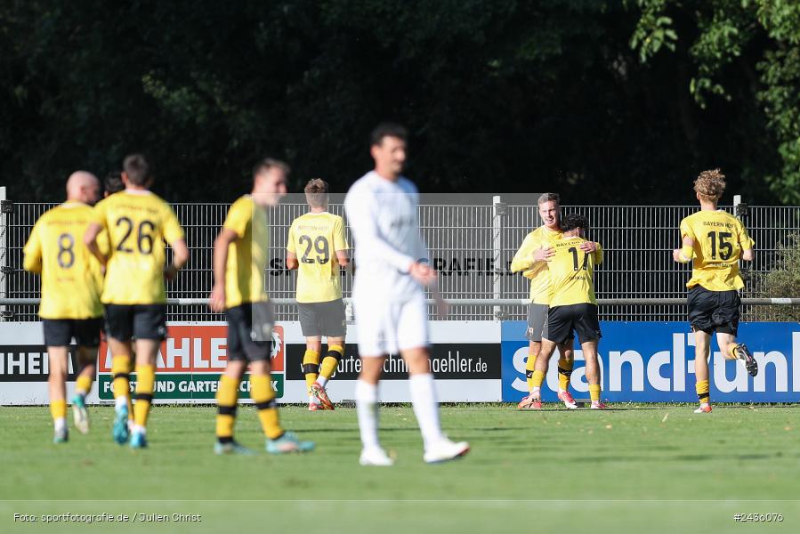 Fundamentum Sportpark, Karlburg, 14.09.2024, sport, action, BFV, Fussball, 11. Spieltag, Bayernliga Nord, HOF, TSV, SpVgg Bayern Hof, TSV Karlburg - Bild-ID: 2436076