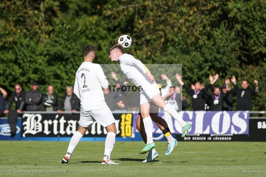 Fundamentum Sportpark, Karlburg, 14.09.2024, sport, action, BFV, Fussball, 11. Spieltag, Bayernliga Nord, HOF, TSV, SpVgg Bayern Hof, TSV Karlburg - Bild-ID: 2436078