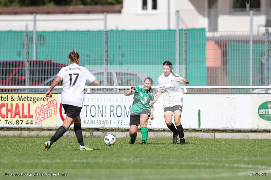Sportgelände, Karlstadt, 14.09.2024, sport, action, BFV, Fussball, 2. Spieltag, Kreisliga Frauen KL 01 AB, Miltenberger SV, FV Karlstadt II - Bild-ID: 2436195 Sportgelände, Karlstadt, 14.09.2024, sport, action, BFV, Fussball, 2. Spieltag, Kreisliga Frauen KL 01 AB, Miltenberger SV, FV Karlstadt II - Bild-ID: 2436195