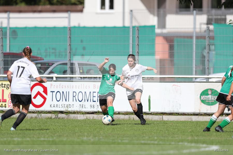 Sportgelände, Karlstadt, 14.09.2024, sport, action, BFV, Fussball, 2. Spieltag, Kreisliga Frauen KL 01 AB, Miltenberger SV, FV Karlstadt II - Bild-ID: 2436196 Sportgelände, Karlstadt, 14.09.2024, sport, action, BFV, Fussball, 2. Spieltag, Kreisliga Frauen KL 01 AB, Miltenberger SV, FV Karlstadt II - Bild-ID: 2436196