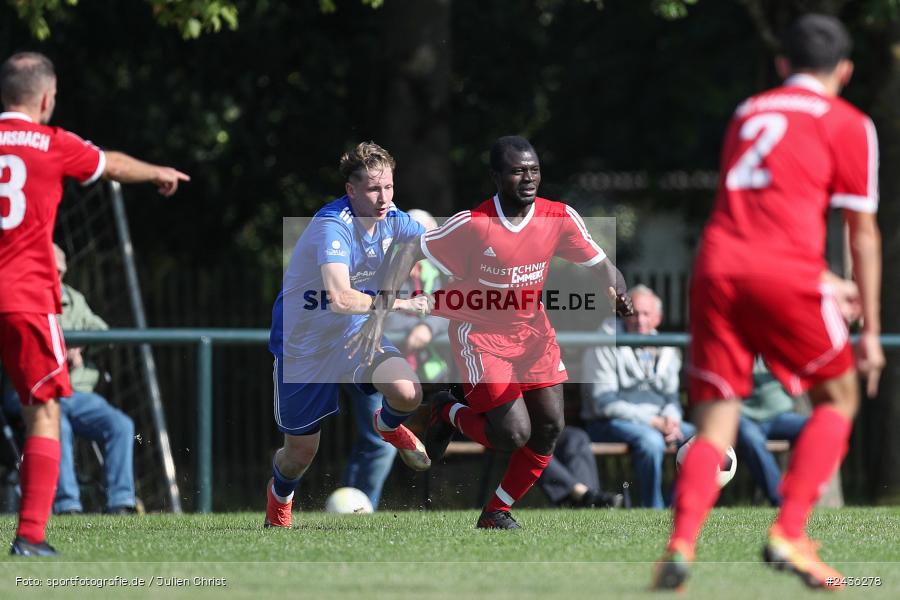 Sportgelände, Karsbach, 15.09.2024, sport, action, BFV, Fussball, 9. Spieltag, Kreisklasse Würzburg Gr. 3, TSV, FCK, TSV Lohr II, SG1 FC Karsbach - Bild-ID: 2436278