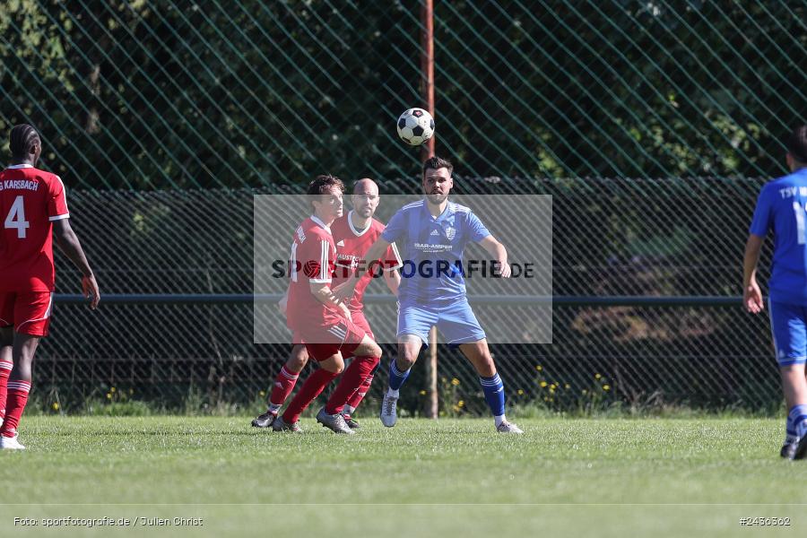 Sportgelände, Karsbach, 15.09.2024, sport, action, BFV, Fussball, 9. Spieltag, Kreisklasse Würzburg Gr. 3, TSV, FCK, TSV Lohr II, SG1 FC Karsbach - Bild-ID: 2436362