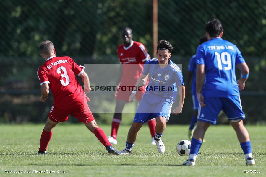 Sportgelände, Karsbach, 15.09.2024, sport, action, BFV, Fussball, 9. Spieltag, Kreisklasse Würzburg Gr. 3, TSV, FCK, TSV Lohr II, SG1 FC Karsbach - Bild-ID: 2436366