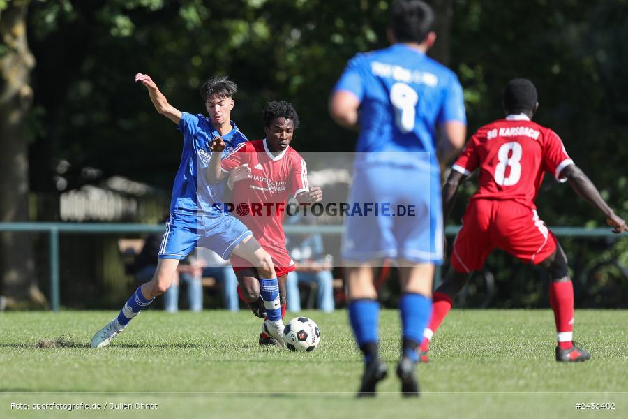 Sportgelände, Karsbach, 15.09.2024, sport, action, BFV, Fussball, 9. Spieltag, Kreisklasse Würzburg Gr. 3, TSV, FCK, TSV Lohr II, SG1 FC Karsbach - Bild-ID: 2436402
