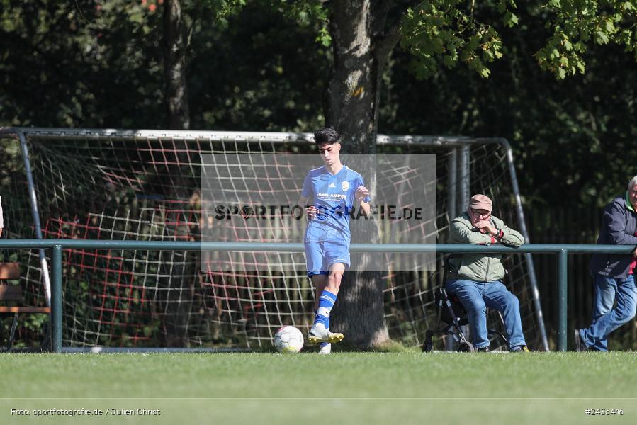 Sportgelände, Karsbach, 15.09.2024, sport, action, BFV, Fussball, 9. Spieltag, Kreisklasse Würzburg Gr. 3, TSV, FCK, TSV Lohr II, SG1 FC Karsbach - Bild-ID: 2436416