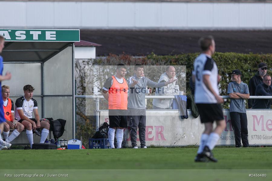 Sportgelände, Gössenheim, 15.09.2024, sport, action, BFV, Fussball, 9. Spieltag, Kreisklasse Würzburg Gr. 3, FVB, FCG, FV Bachgrund, FC Gössenheim - Bild-ID: 2436480