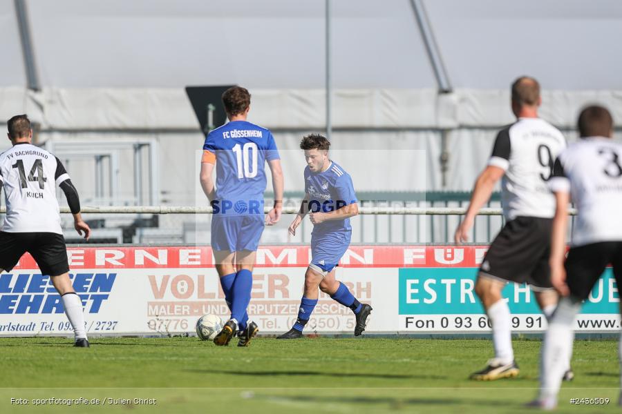 Sportgelände, Gössenheim, 15.09.2024, sport, action, BFV, Fussball, 9. Spieltag, Kreisklasse Würzburg Gr. 3, FVB, FCG, FV Bachgrund, FC Gössenheim - Bild-ID: 2436509