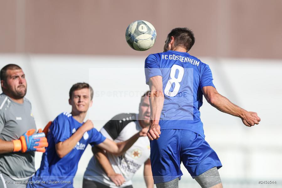 Sportgelände, Gössenheim, 15.09.2024, sport, action, BFV, Fussball, 9. Spieltag, Kreisklasse Würzburg Gr. 3, FVB, FCG, FV Bachgrund, FC Gössenheim - Bild-ID: 2436544