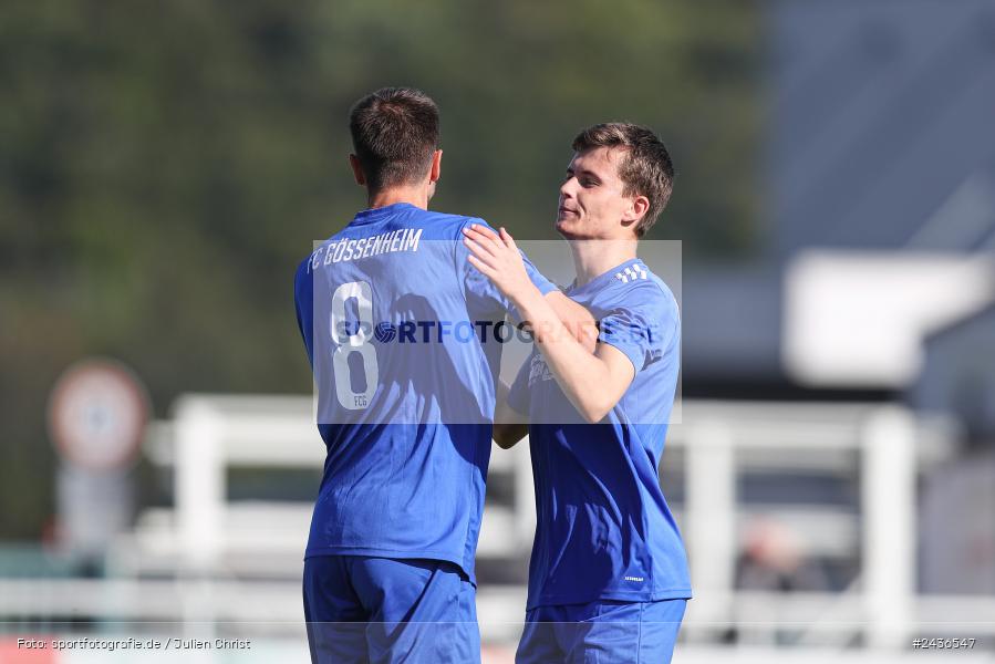Sportgelände, Gössenheim, 15.09.2024, sport, action, BFV, Fussball, 9. Spieltag, Kreisklasse Würzburg Gr. 3, FVB, FCG, FV Bachgrund, FC Gössenheim - Bild-ID: 2436547