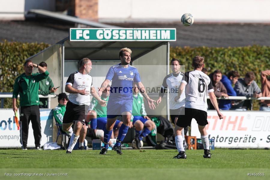Sportgelände, Gössenheim, 15.09.2024, sport, action, BFV, Fussball, 9. Spieltag, Kreisklasse Würzburg Gr. 3, FVB, FCG, FV Bachgrund, FC Gössenheim - Bild-ID: 2436553 Sportgelände, Gössenheim, 15.09.2024, sport, action, BFV, Fussball, 9. Spieltag, Kreisklasse Würzburg Gr. 3, FVB, FCG, FV Bachgrund, FC Gössenheim - Bild-ID: 2436553