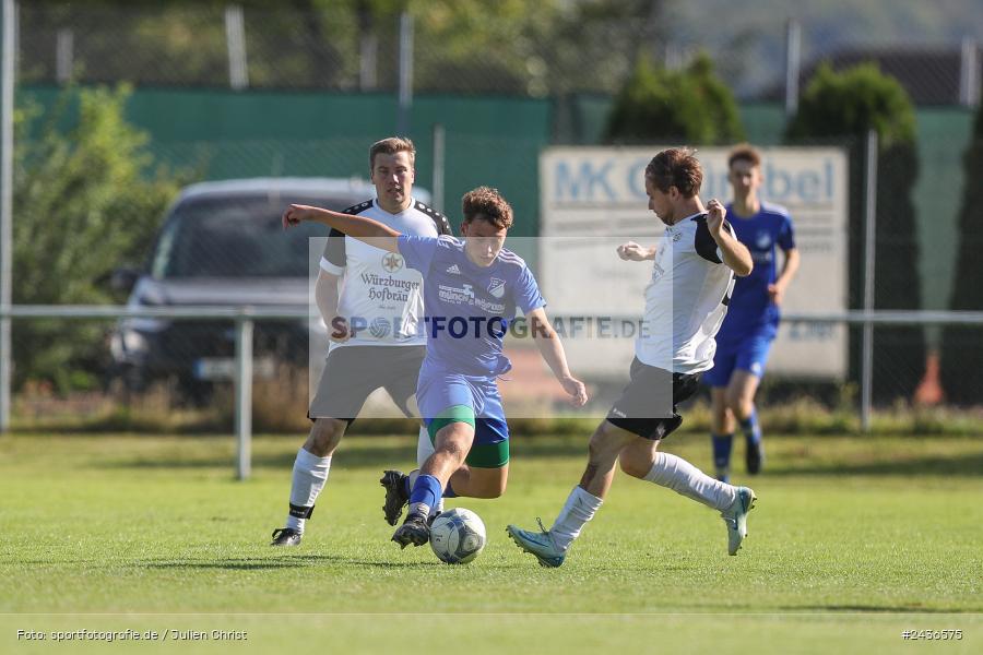 Sportgelände, Gössenheim, 15.09.2024, sport, action, BFV, Fussball, 9. Spieltag, Kreisklasse Würzburg Gr. 3, FVB, FCG, FV Bachgrund, FC Gössenheim - Bild-ID: 2436575
