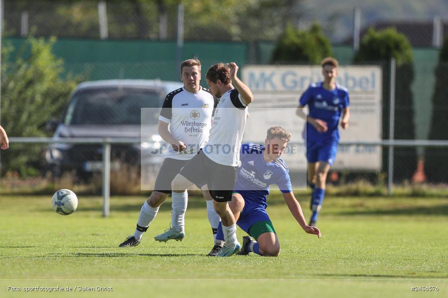 Sportgelände, Gössenheim, 15.09.2024, sport, action, BFV, Fussball, 9. Spieltag, Kreisklasse Würzburg Gr. 3, FVB, FCG, FV Bachgrund, FC Gössenheim - Bild-ID: 2436576