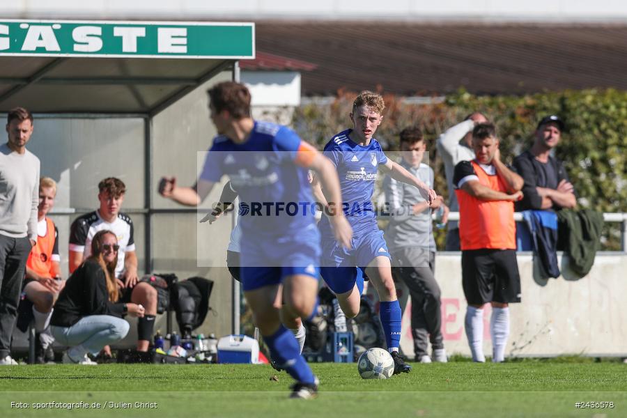 Sportgelände, Gössenheim, 15.09.2024, sport, action, BFV, Fussball, 9. Spieltag, Kreisklasse Würzburg Gr. 3, FVB, FCG, FV Bachgrund, FC Gössenheim - Bild-ID: 2436578