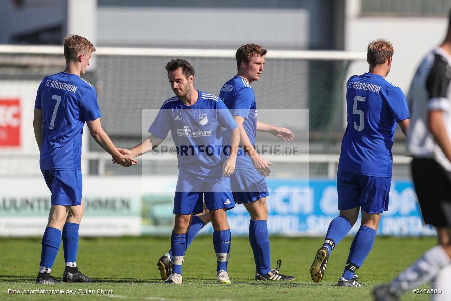 Sportgelände, Gössenheim, 15.09.2024, sport, action, BFV, Fussball, 9. Spieltag, Kreisklasse Würzburg Gr. 3, FVB, FCG, FV Bachgrund, FC Gössenheim - Bild-ID: 2436580