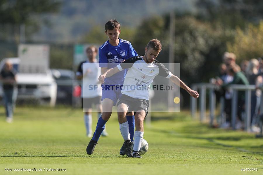 Sportgelände, Gössenheim, 15.09.2024, sport, action, BFV, Fussball, 9. Spieltag, Kreisklasse Würzburg Gr. 3, FVB, FCG, FV Bachgrund, FC Gössenheim - Bild-ID: 2436590
