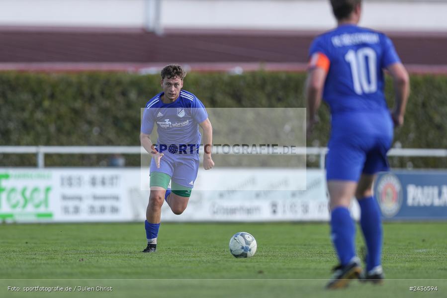 Sportgelände, Gössenheim, 15.09.2024, sport, action, BFV, Fussball, 9. Spieltag, Kreisklasse Würzburg Gr. 3, FVB, FCG, FV Bachgrund, FC Gössenheim - Bild-ID: 2436594