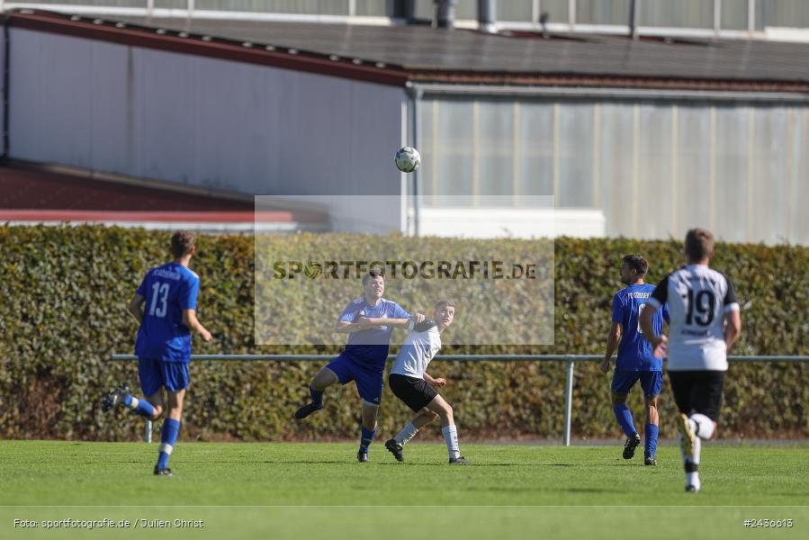 Sportgelände, Gössenheim, 15.09.2024, sport, action, BFV, Fussball, 9. Spieltag, Kreisklasse Würzburg Gr. 3, FVB, FCG, FV Bachgrund, FC Gössenheim - Bild-ID: 2436613