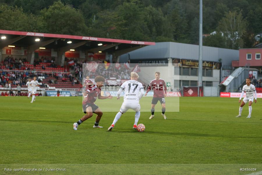 AKON Arena, Würzburg, 17.09.2024, sport, action, BFV, Fussball, 5. Spieltag, Regionalliga Bayern, FCN, FWK, 1. FC Nürnberg II, FC Würzburger Kickers - Bild-ID: 2436659 AKON Arena, Würzburg, 17.09.2024, sport, action, BFV, Fussball, 5. Spieltag, Regionalliga Bayern, FCN, FWK, 1. FC Nürnberg II, FC Würzburger Kickers - Bild-ID: 2436659