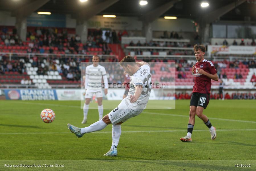 AKON Arena, Würzburg, 17.09.2024, sport, action, BFV, Fussball, 5. Spieltag, Regionalliga Bayern, FCN, FWK, 1. FC Nürnberg II, FC Würzburger Kickers - Bild-ID: 2436662 AKON Arena, Würzburg, 17.09.2024, sport, action, BFV, Fussball, 5. Spieltag, Regionalliga Bayern, FCN, FWK, 1. FC Nürnberg II, FC Würzburger Kickers - Bild-ID: 2436662