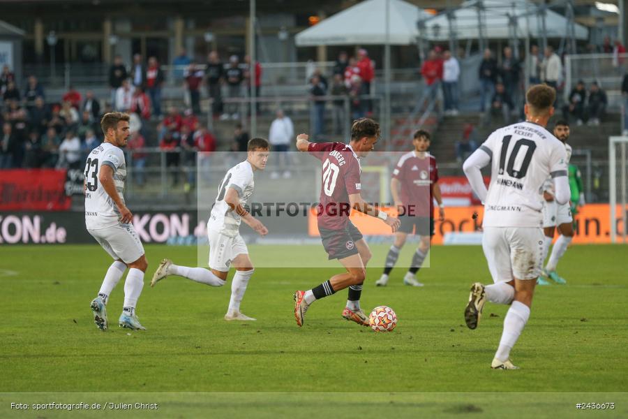 AKON Arena, Würzburg, 17.09.2024, sport, action, BFV, Fussball, 5. Spieltag, Regionalliga Bayern, FCN, FWK, 1. FC Nürnberg II, FC Würzburger Kickers - Bild-ID: 2436673 AKON Arena, Würzburg, 17.09.2024, sport, action, BFV, Fussball, 5. Spieltag, Regionalliga Bayern, FCN, FWK, 1. FC Nürnberg II, FC Würzburger Kickers - Bild-ID: 2436673