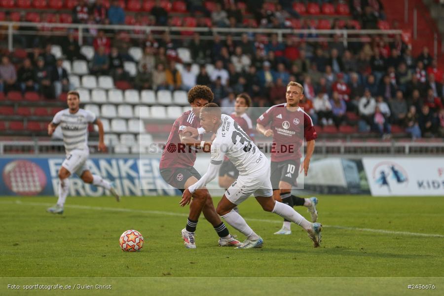 AKON Arena, Würzburg, 17.09.2024, sport, action, BFV, Fussball, 5. Spieltag, Regionalliga Bayern, FCN, FWK, 1. FC Nürnberg II, FC Würzburger Kickers - Bild-ID: 2436676