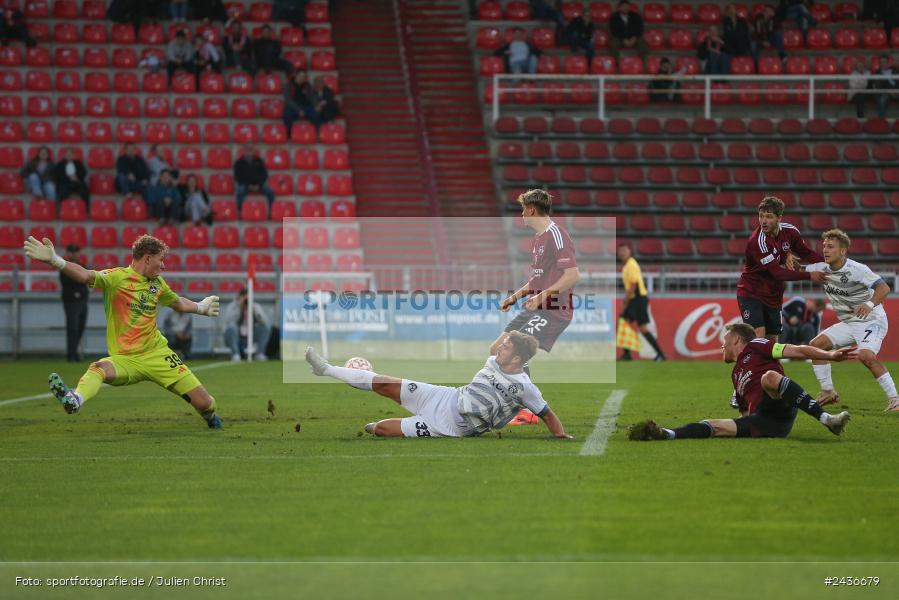 AKON Arena, Würzburg, 17.09.2024, sport, action, BFV, Fussball, 5. Spieltag, Regionalliga Bayern, FCN, FWK, 1. FC Nürnberg II, FC Würzburger Kickers - Bild-ID: 2436679