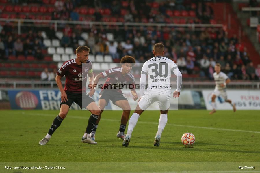 AKON Arena, Würzburg, 17.09.2024, sport, action, BFV, Fussball, 5. Spieltag, Regionalliga Bayern, FCN, FWK, 1. FC Nürnberg II, FC Würzburger Kickers - Bild-ID: 2436691