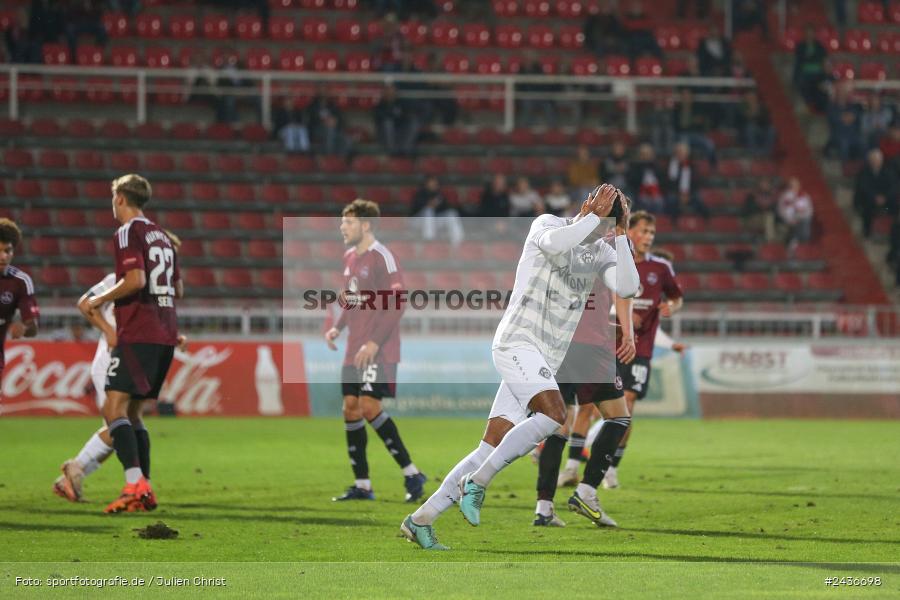 AKON Arena, Würzburg, 17.09.2024, sport, action, BFV, Fussball, 5. Spieltag, Regionalliga Bayern, FCN, FWK, 1. FC Nürnberg II, FC Würzburger Kickers - Bild-ID: 2436698