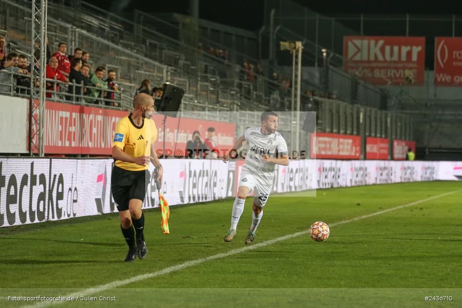 AKON Arena, Würzburg, 17.09.2024, sport, action, BFV, Fussball, 5. Spieltag, Regionalliga Bayern, FCN, FWK, 1. FC Nürnberg II, FC Würzburger Kickers - Bild-ID: 2436710 AKON Arena, Würzburg, 17.09.2024, sport, action, BFV, Fussball, 5. Spieltag, Regionalliga Bayern, FCN, FWK, 1. FC Nürnberg II, FC Würzburger Kickers - Bild-ID: 2436710