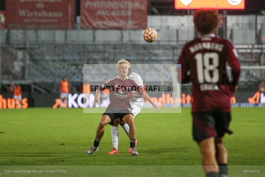 AKON Arena, Würzburg, 17.09.2024, sport, action, BFV, Fussball, 5. Spieltag, Regionalliga Bayern, FCN, FWK, 1. FC Nürnberg II, FC Würzburger Kickers - Bild-ID: 2436716 AKON Arena, Würzburg, 17.09.2024, sport, action, BFV, Fussball, 5. Spieltag, Regionalliga Bayern, FCN, FWK, 1. FC Nürnberg II, FC Würzburger Kickers - Bild-ID: 2436716