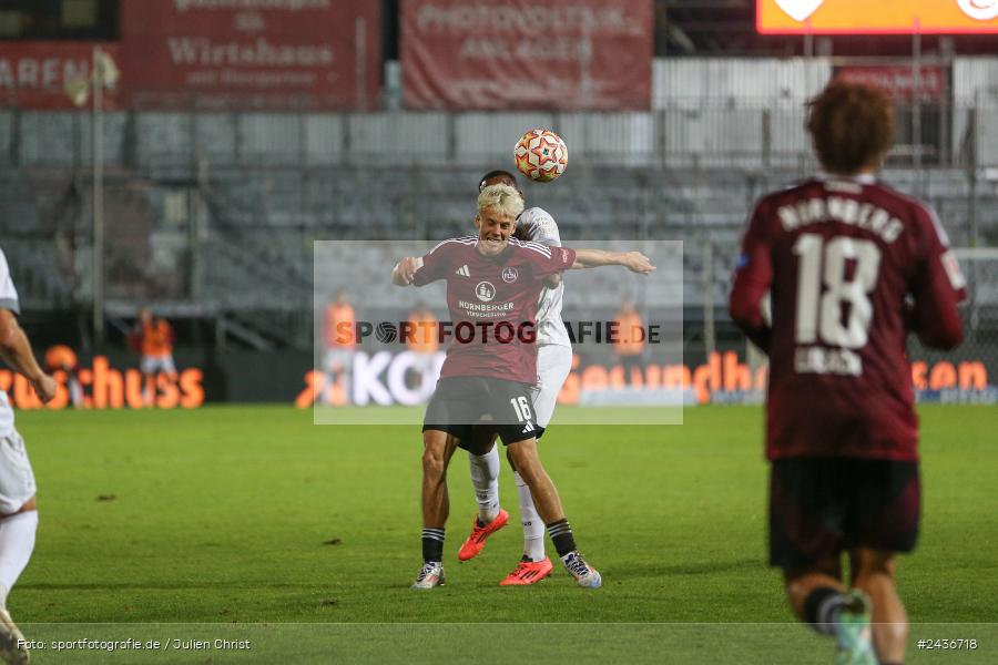 AKON Arena, Würzburg, 17.09.2024, sport, action, BFV, Fussball, 5. Spieltag, Regionalliga Bayern, FCN, FWK, 1. FC Nürnberg II, FC Würzburger Kickers - Bild-ID: 2436718 AKON Arena, Würzburg, 17.09.2024, sport, action, BFV, Fussball, 5. Spieltag, Regionalliga Bayern, FCN, FWK, 1. FC Nürnberg II, FC Würzburger Kickers - Bild-ID: 2436718